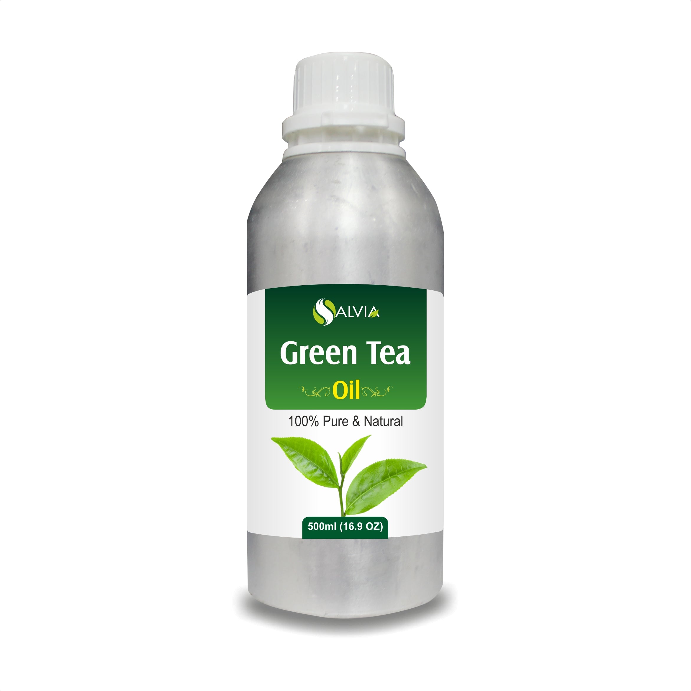 Salvia Natural Carrier Oils 500ml Green Tea Oil
